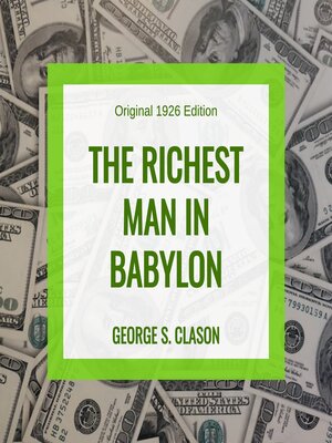 cover image of The Richest Man in Babylon